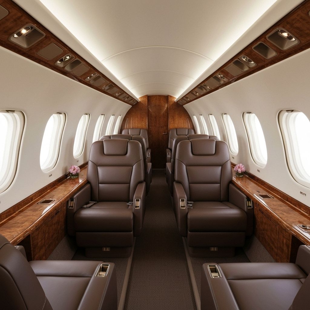 Aircraft interior detailing